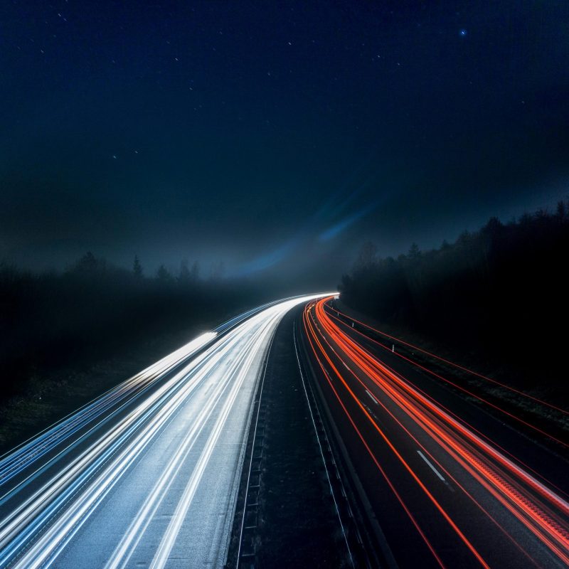 highway in nature